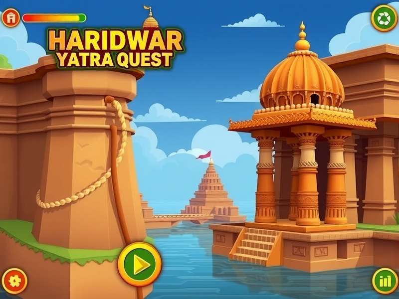 Haridwar Yatra Quest Download Statistics Graph